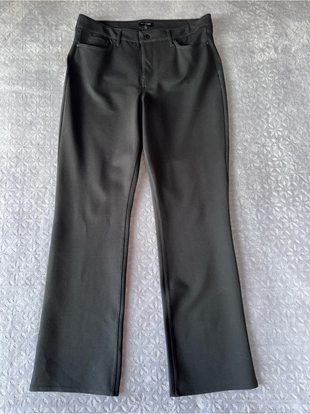 NYDJ Sculpt-Her Black Waistband Detail Pants size 16 LIFT TUCK technology